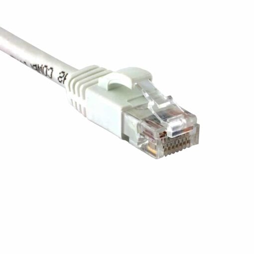 3m White Ethernet Network Lan Cable CAT6 1000Mbps RJ45 PHI1001307 Phipps Electronics 3