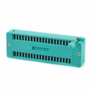 40 Pin Green ZIF Lockable Socket PHI1001436 Phipps Electronics 2