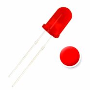 5MM Red Diffused Lens LED Diode – Pack of 50 PHI1001530 Phipps Electronics